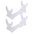 thumbnail image 1 of 2 Pieces Display Rack Clear Black U-shape Acrylic Racks Horizontal Stable Structure Stands Storage Shelf Organizer Light Sword clear, 1 of 8
