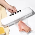 thumbnail image 1 of Économies d'Été Kcavykas Machine Scelleuse sous Vide, Machine Automatique Améliorée de Conservation du Po-Od, Scelleuse sous Vide Compacte pour Po-Od, Moins de Bruit, Modes Sec et Humide pour Po-Od, 10 Sacs sous Vide, 1 of 8