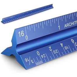 Règle Victor EZ12SBL Inox 18,25 Pouces - Double Graduation Standard/métrique