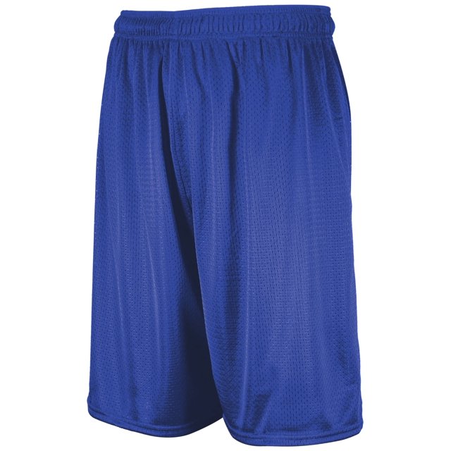 Russell Athletic 9 Shorts en Maille Tricotée Dri-Power, S, Royal
