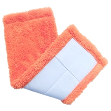 Dvkptbk Mop Head Tampon de Nettoyage pour la Maison Corail Velours Recharge Vadrouille Ménagère Remplacement Fournitures de Nettoyage
