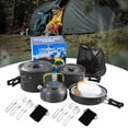 thumbnail image 4 of TFixol Compact Outdoor Cookware Set with Foldable Handles, Non-Stick Pots & Pans, and Essential Accessories for Camping and Hiking, 4 of 7