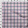 thumbnail image 4 of oneOone Georgette Viscose Light Pink Fabric Check Sewing Craft Projects Fabric Prints By Yard 42 Inch Wide, 4 of 4