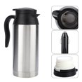 thumbnail image 4 of Electric Kettle, 240W Electric Heating Kettle, Stainless Steel Temperature Control For Car Travel, 4 of 8