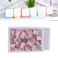 thumbnail image 1 of 25pcs Pinces à Liant en Métal, Contient Solidement des Documents, des Clips de Bureau Polyvalents, Durables et Fiables, 1 of 8
