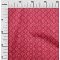 thumbnail image 1 of oneOone Cotton Cambric Fabric Dot & Floral Block Print Fabric BTY 56 Inch Wide, 1 of 4