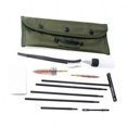 thumbnail image 4 of 11 Pieces Canvas Bag Cleaning Kit Set Double End Rod Tactical Tools Pouch Set Brush Brass Plastic Oil Bottle Patch Holder Rods Double End, 4 of 9