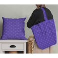 thumbnail image 5 of Soimoi Blue Heavy Canvas Fabric Arrow & Diamond Geometric Print Sewing Fabric Yard 58 Inch Wide, 5 of 5