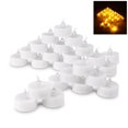 thumbnail image 1 of SHOWERORO 24Set Flameless Flickering Candles Warm White Plastic For Birthdays, 1 of 4