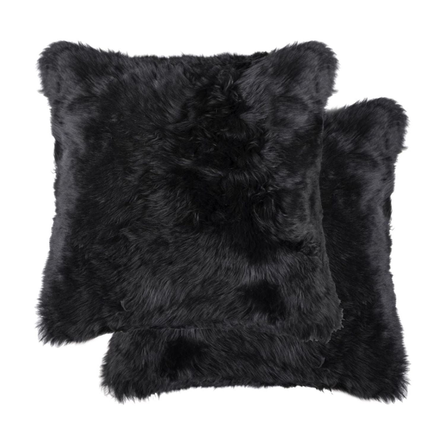 2 Pqt Coussins en Mouton 18"X18"