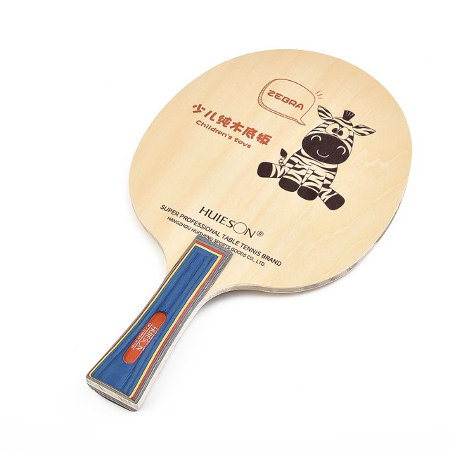 Plateau Inférieur de Raquette de Tennis de Table 5 Plis Lame de Ping-Pong en Bois Palette Manche Long