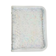 Binder Cover Pvc Zippered Binder Cover Waterproof Refillable Notebook Shell for Diy Budgeting Planning Sparkling Widely Used A5 Binder Planner Cover