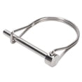 thumbnail image 1 of 1PC Stainless Steel 316 PTO Pin Round Arch Wire Shaft Locking Lock Pin Safety Coupler Pin Retainer Farm Trailers Wagons Lawn Garden, 1 of 7