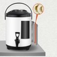 thumbnail image 4 of Seau Distributeur de Boissons Chaudes et Froides Isolé en Acier Inoxydable avec Robinet pour Thé au Lait, 4 of 5