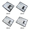 thumbnail image 4 of Travel Luggage Protector Case PVC Baggage Cover Suitcase Protective Cover 28 inch, 4 of 7