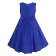 thumbnail image 2 of Girls Dress Color Block Contrast Bow Tie Everyday Party 14 Years, 2 of 6