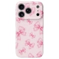 thumbnail image 1 of SKLYDDI Cute Pink Bows Case for iPhone 15 Pro, 1 of 7