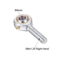 thumbnail image 3 of Unique Bargains POS8 Roulement d'Extrémité de Tige Sphérique Alésage 8 mm Roulement d'Articulation Auto-Lubrifié M8x1.25 Filetage Mâle Main Droite, 3 of 6