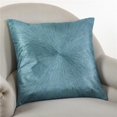 thumbnail image 1 of SARO 606.TE20S Coussin Décoratif Carré de 20 Po Rempli de Duvet Starburst Sarcelle, 1 of 1