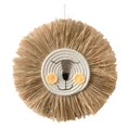 thumbnail image 2 of GROWTH TANK 2 Pieces Nordic Straw Wall Hanging Decor Tapestry Animal W/ Rope Handwoven 40cm A, 2 of 9