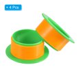 thumbnail image 3 of Unique Bargains Poignée de Rétrécissement 3 Pouces, Distributeur de Pellicule Extensible 4 Pcs Distributeur de Film Extensible Main en Plastique pour Meubles, Vert, 3 of 5