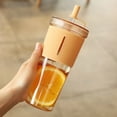 thumbnail image 5 of 700ML Acrylic Travel Tumbler Insulated Double Wall Reusable Drinking Cup with Lid and Straw for Hydration, 5 of 5