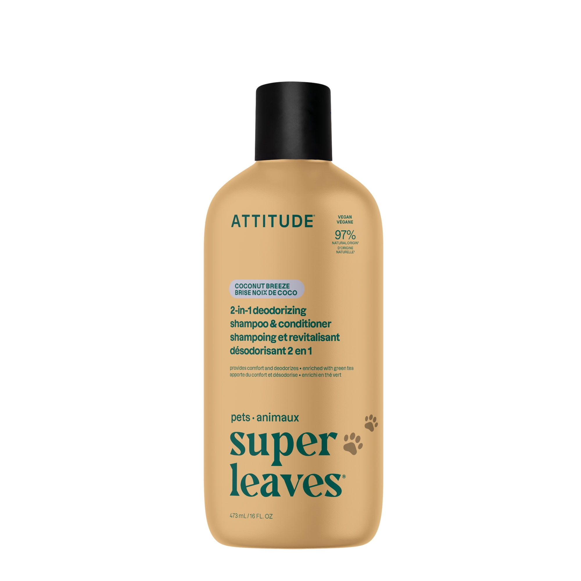 ATT super leaves - pets Deodorizing 2-in-1 Shampoo & Conditioner - Coco breeze