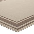 thumbnail image 3 of Modway Rim Solid Border 8 x 10 Ft Indoor Outdoor Area Rug, Light/Dark Beige, 3 of 9
