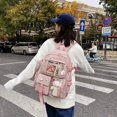 thumbnail image 4 of Women Backpacks Shoulder Bag Anti School Bags Handbags Rucksack pink, 4 of 8