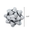thumbnail image 4 of Modern Frost Bow and Ribbon Kit, Silver, Blue & White, 18 Bows & 72 ft by Holiday Time, 4 of 9