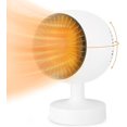 thumbnail image 1 of Chauffage Électrique Ventilateur 500W PTC, Réglage 120° Haut et Bas + Réglage 160° Gauche/droite, 3 Modes de Chauffage, 1 of 5