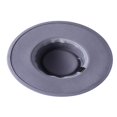 thumbnail image 3 of Female Hat Solid Color Flat-Top Cap Blower Hat Woolen Cap Fedoras, 3 of 5