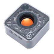 Portable BT Speaker, Small Speaker Features 5W Loud Sound, Deep Bass, Transparent Design, Colorful Cordless Speaker for Home Party Travel