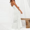 thumbnail image 4 of Ketyyh-chn99 Robes d'Été Femmes Tendance 2024 Robe Mini Robe de Fête Robe d'Été Décontractée pour Femmes Manches Courtes Tendance Imprimée Robe Midi de Plage Blanc,TG, 4 of 4
