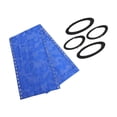 thumbnail image 2 of recliner Replacement Fabric Waterproof Replacement Fabric for Reclining Fabric Lawn Back Yard Blue Flower + Rope, 2 of 7