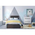 thumbnail image 1 of Pristine 4 Piece Twin Size Bedroom Set. Ebony & White, 1 of 9