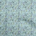 thumbnail image 1 of oneOone Polyester Spandex Light Blue Fabric Asian Suzani Craft Projects Decor Fabric Printed By The Yard 56 Inch Wide, 1 of 5