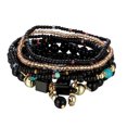 thumbnail image 1 of Riforla Bracelets Empilables Perles Dames Hommes Bracelet Extensible Multicouche Ensemble Bijoux Multicolores Bijoux Femmes, 1 of 8