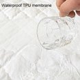 thumbnail image 3 of YAOMOBB Water-resistant Mattress Protector Waterproof Breathable Mattress Protector Soft Elastic Band slip Full Coverage Children Elderly Mattress Pad Protective, 3 of 7