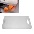 thumbnail image 1 of Planche à Découper Double Face en Acier Inoxydable 304 Nettoyage Facile pour la Cuisine M, 1 of 14