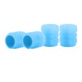 thumbnail image 2 of 4PCS Night Glowing Wheel Nozzle Rubber Valve Caps, Luminous Tire Valve Stem Caps for Car, Sturdy and Easy to Install, Suitable for Various Vehicles, Safety and Beauty with Lighting, 2 of 7