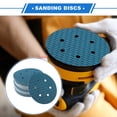 thumbnail image 2 of 50 Pcs Sanding Discs 6 Inch 6 Hole 60 Grit Hook and Loop Sandpaper Universal for Automotive Repair Blue, 2 of 7