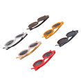 thumbnail image 4 of Lunettes de Soleil pour Enfants, 6 Pcs PC 6 Couleurs Mignonnes Lunettes de Soleil pour Enfants Protection UV Rondes pour Garçons, 4 of 8