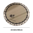 thumbnail image 3 of TIMIFIS Bathroom Rugs Round Carpet Living Room Coffee Table Blanket Bedroom Bedside Blanket Cloakroom Rocking Chair Floor Mat Bath Mat, 3 of 6