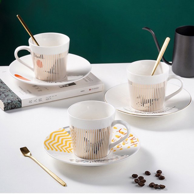 Vaidha Tasse à Café Créative à Réflexion Mobile, la Réflexion Se Mouve avec la Rotation de la Tasse, de la Tasse à Café et de la Tasse à Thé