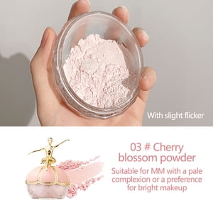 Dreparja Lithe Makeup Holding Oil Control Invisible Pore Setting Powder Loose Setting Powder Makeup, Oil Control Soft Focus Make Up Setting Powder