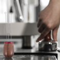thumbnail image 4 of Poignée en Bois Massif Inviolable pour Café, Outil de Nivellement pour Distributeur d'Espresso, Distributeur de Café à Aiguille, Rouge 2, 4 of 5
