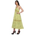 thumbnail image 2 of Moomaya Robe Maxi Sans Manches à Bretelles Spaghetti Ajustables pour Femmes Grande Taille, 2 of 6