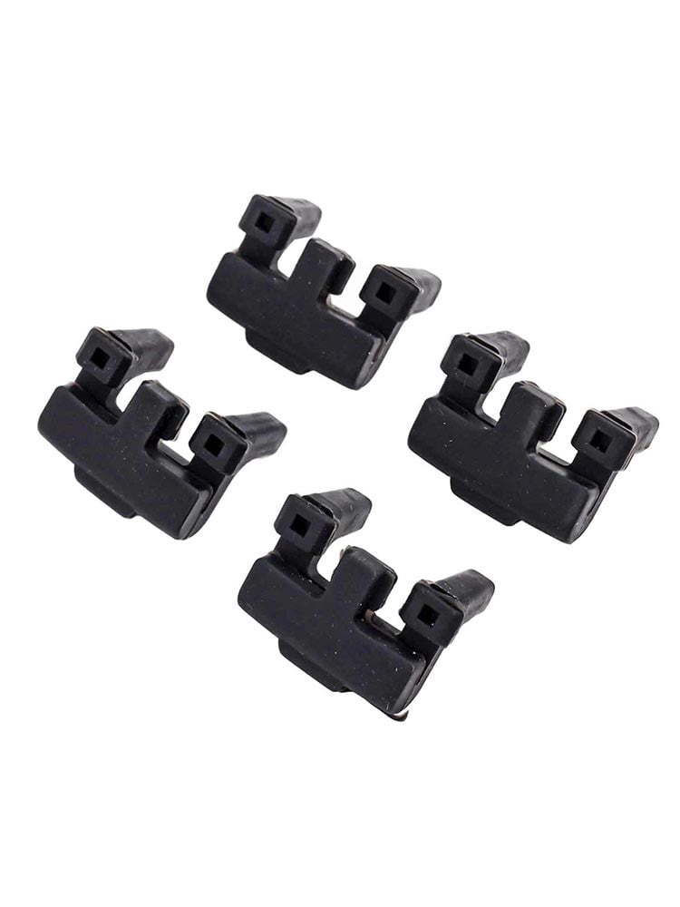 LEFU 4-Piece Air Fryer Silicone Bumpers Set - Protective Rubber Feet for Instant Vortex, Gourmia, Cosori Fryer Trays - Easy Install, Scratch Prevention, Extends Fryer Lifespan