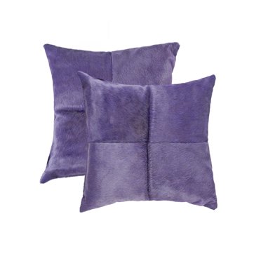 TORINO QUATTRO COWHIDE PILLOW 18"X18" 2-PACK